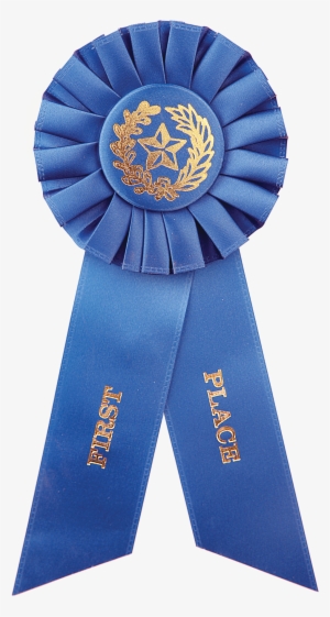 1st Place Blue Rosette Ribbon - Fourth And Fifth Sixth Place Ribbons