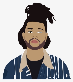 The Weeknd Typography/illustration - Singer