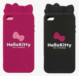 Hello Kitty Soft Case With Cute Ears And Bowtie ^^ - Hello Kitty