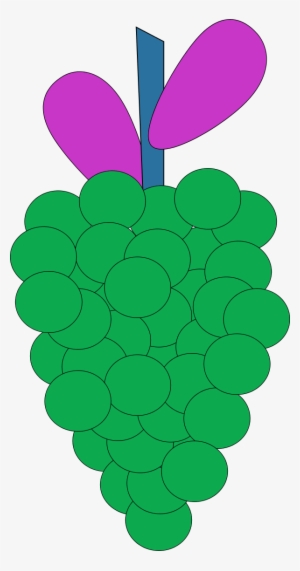 Vector Clip Art - Cartoon Grape Vine