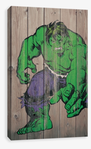 Wood Panel Hero - Illustration