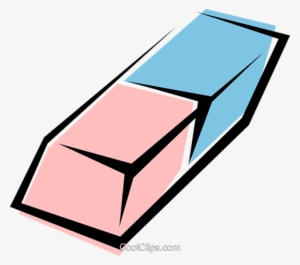 Eraser Royalty Free Vector Clip Art Illustration - Clip Art