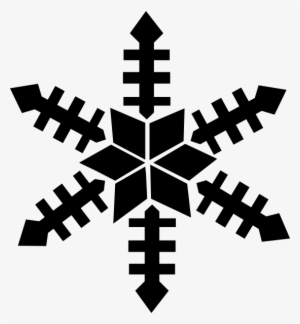 Black Snowflake 6 Point Svg Clip Arts 552 X 597 Px