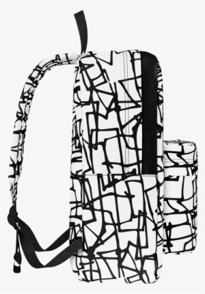 Black Scribbles - Aphmau Backpack And Lunchbox