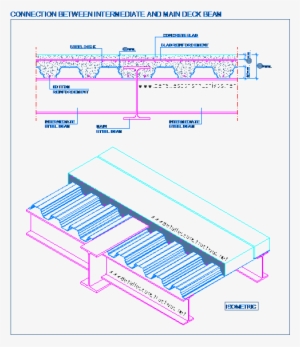 Composite Steel Deck Decking Floor Slab Metal Sheets - Metal Decking Floor Detail