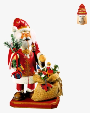 Holzknoddl Vintage Santa, Incense Smoker - Santa Claus