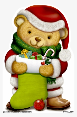 Christmas Bear - Christmas Bear Png