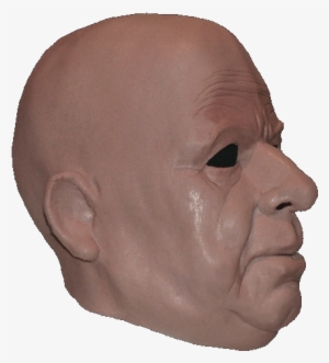Bald Man Realistic Mask - Bald Guy Halloween Mask