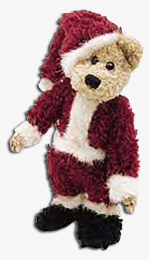 Chenille Christmas Bear Boyds Santa Niki Ii Teddy Bears - Christmas Day
