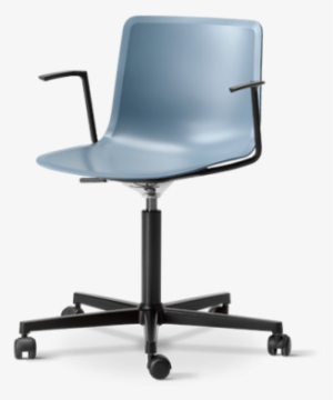 Blue Office Chair With Arms Oak Office Chair Home Office - Fredericia Furniture Pato Office Chair Chrome By Welling