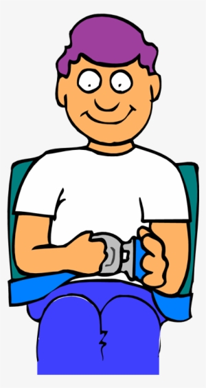Seat Belt On Airplane Clipart
