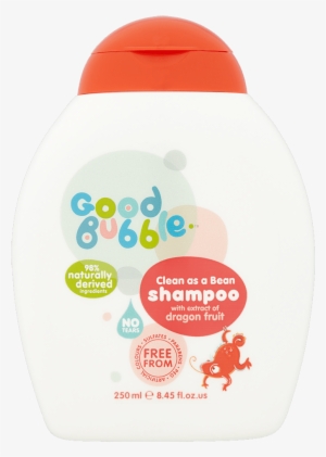 Clean As A Bean Shampoo With Dragon Fruit Extract - Good Bubble Hair & Body Wash With Dragon Fruit