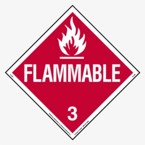 Flammable Liquid Placard, Worded, Aluminum, Sold Individually - Class 2 Flammable Gas