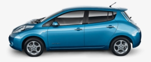 Our Electric Cars - Blue Electric Car Leaf