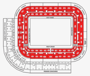 Whole Stadium - Stadium Of Light Seating Plan