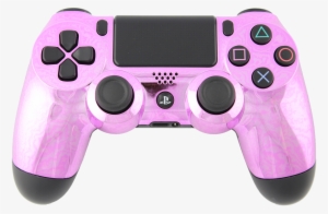 Pink Chrome Rapid Fire - Playstation 4 Controller Pink