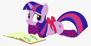 Leopurofriki, Book, Bow, Clothes, Present, Simple Background, - My Little Pony: Friendship Is Magic