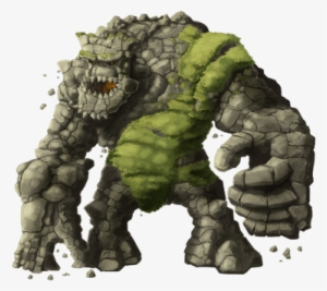 Image By Ryan Sumo - Rock Monster Png