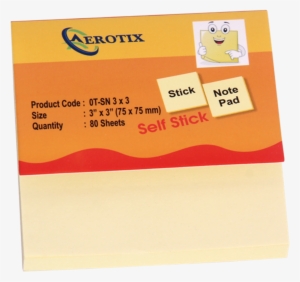 10% Off Aerotix Sticky Note Pad 3*3 (ot-sn3*3) Mrp - Arkosol Advance 30 Perlas