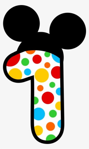 Numbers ‿✿⁀ Fiesta Temática Mickey Mouse, La Casa De - Mickey Mouse Clubhouse Clipart 1