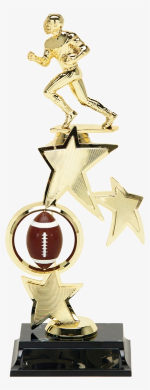 Football Spin Star Trophy 13"