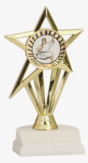 7 1/2" Shooting Star 2" Holder Martial Arts Trophy - Trophy