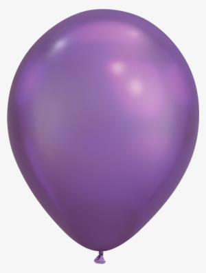Latex Balloon Chrome Purple Png Purple Latex Balloons - New Latex Chrome Balloons