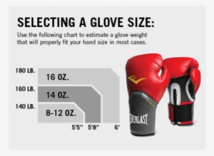 Sea El Primero En - Everlast Pro Style 8-ounce Training Gloves (black)