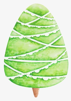 Cartoon Cute Christmas Tree Png Transparent - Christmas Tree