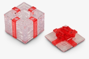 Gift Box 3d Crystal Puzzle - 3d Crystal Puzzle Gift Box
