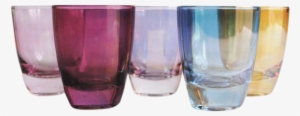 Multi-color Shot Glasses - Pint Glass