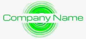 Split Green Swirl Logo - Logo