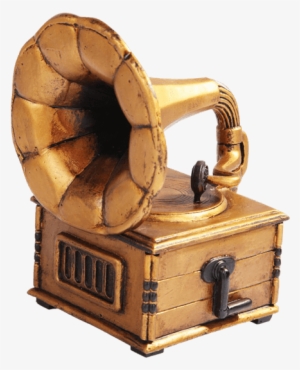Steampunk Gramophone Trinket Box