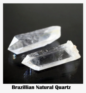 Large Natural Brazillian Quartz Crystal 2 Inches - Quartz