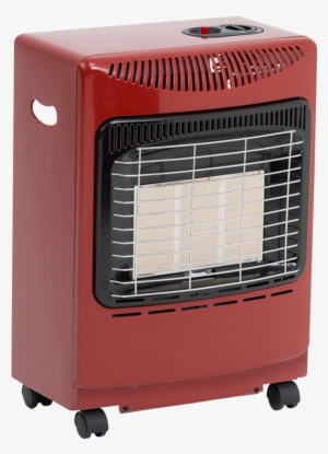 New Mini Radiant Heater Red - Lifestyle Appliances 505-122 Red Mini Butane Portable