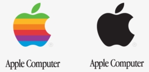 Apple Computer Logo Vector Logo - Retro Apple Logo Png