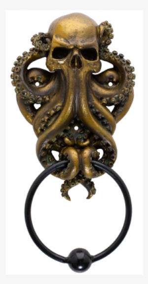 Octopus Skull Door Knocker