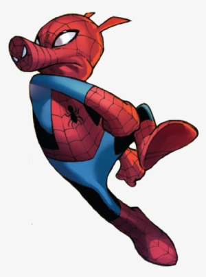 Olivier Coipel's Art Convert For Me In Png - Spider Verse Spider Pig