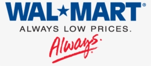 The Great American Disconnect-political Comments - Walmart Always Low Prices Logo