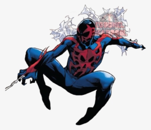 Olivier Coipel's Art Complete For Me - Spider Man 2099 Web Swinging