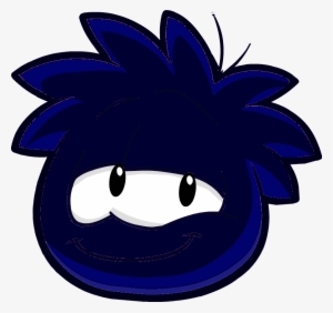 Navy Blue Puffle - Cartoon