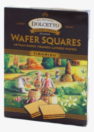 Dolcetto Wafers, Tiramisu - Dolcetto Wafers - Tiramisu Flavor - 6.3 Oz Size - 1