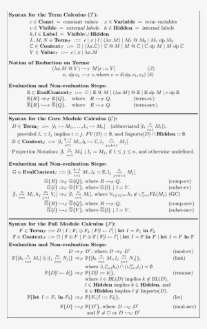 The Three Levels Of The Module Calculus - Science