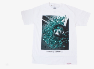 Diamond T Shirt Gem Quality White - Diamond Supply Co Gem Quality Sweatshirt Black