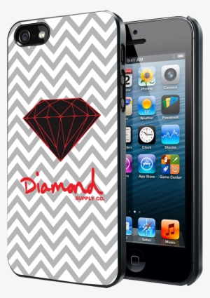 Chevron Red Diamond Supply Co Samsung Galaxy S3 S4 - Friends Tv Show Iphone 4s Case