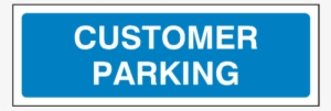 Mot Customer Parking Sign - Aston Martin Parking Only Sign
