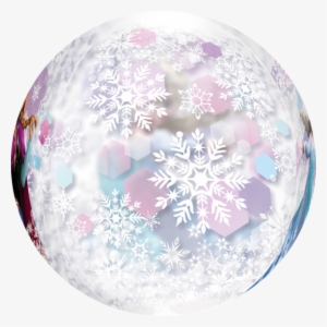 Frozen Elsa & Ana Clear Bubble - 16" Disney Frozen Orbz Mylar Balloon - Mylar Balloons
