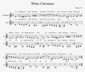 White Christmas Sheet Music Composed By Eunice Yi 1 - Maneater Pdf Sheet Music