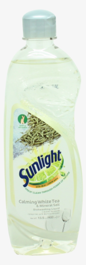 Sunlight Dishwashing Liquid White Tea & Mineral Salt - Plastic Bottle