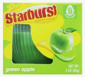 Starburst Green Apple Boxed Candle 85g - Starburst Fruit Chews, Favereds - 14 Oz Bag